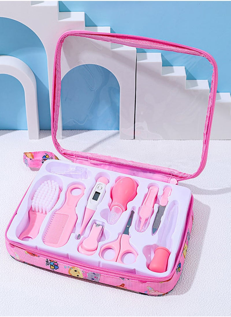 Red Blossom - Care Pack 10 Piece Set Thermometer Pink color - Image 1