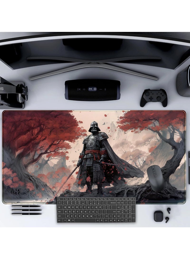 لوحة ماوس ألعاب TCG Star War (70×30 سم) للوحة المفاتيح وسجادة الماوس المكتبية - قاعدة مطاطية مضادة للانزلاق - حواف مخيطة - مقاومة للماء - إصدار سريع - Image 4