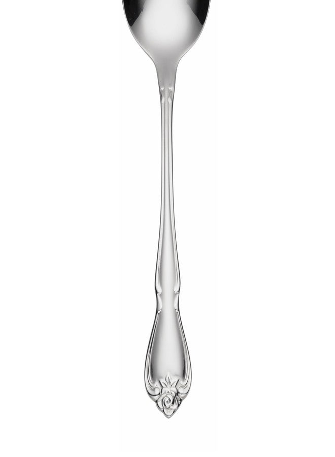 Oneida B552004C True Rose Everyday Flatware Dinner Spoons, Set Of 4, 6.75" L x 1.6" W - Image 2