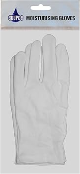 Source Source Super Soft Beauty Moisturising Cream Retainer Twin Pack 1 Pair Gloves 1 Pair Socks  - Image 3
