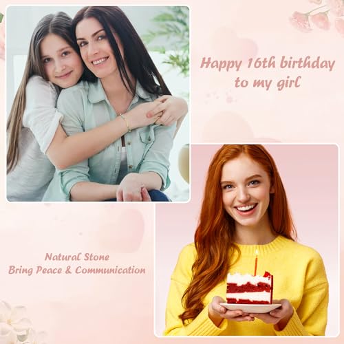 Sereney Sweet 16 Gifts for Girls as Handmade Wave Bracelet 16th Birthday Gifts for Girls, 16 Year Old Girl Gifts as Sixteen 16 Year Old Girl Birthday Gift Ideas for Teen Teenage Daughter Friends Niece - Image 5
