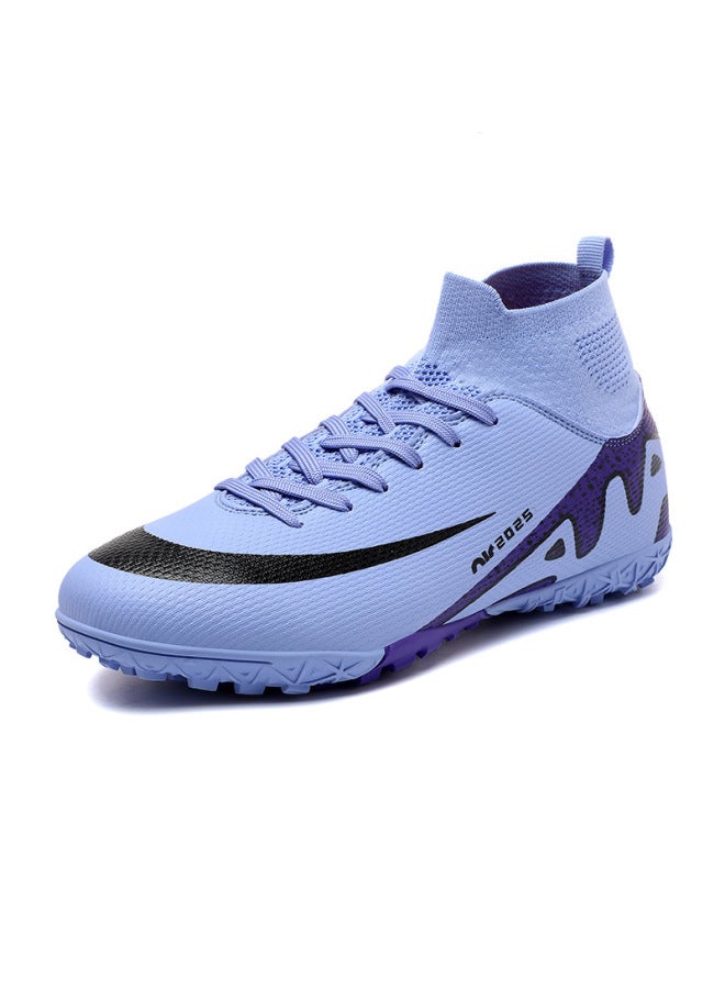 High-top Football Shoes For Men, Breathable And Lightweight Ag Long-spiked Training Shoes, Special Sports Shoes For Youth And Children's Compeions