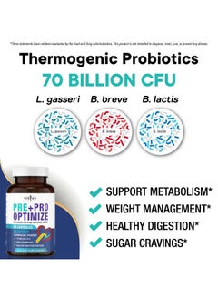 New Age Pro Optimize Probiotics for Women, Menopause, 70 Billion CFU, Digestive Health - Relief for Bloating, Hot Flashes, Joint Support, Night Sweats - Gut Health & Metabolism - Dong Quai (120 (Pack of 2))  - Image 5