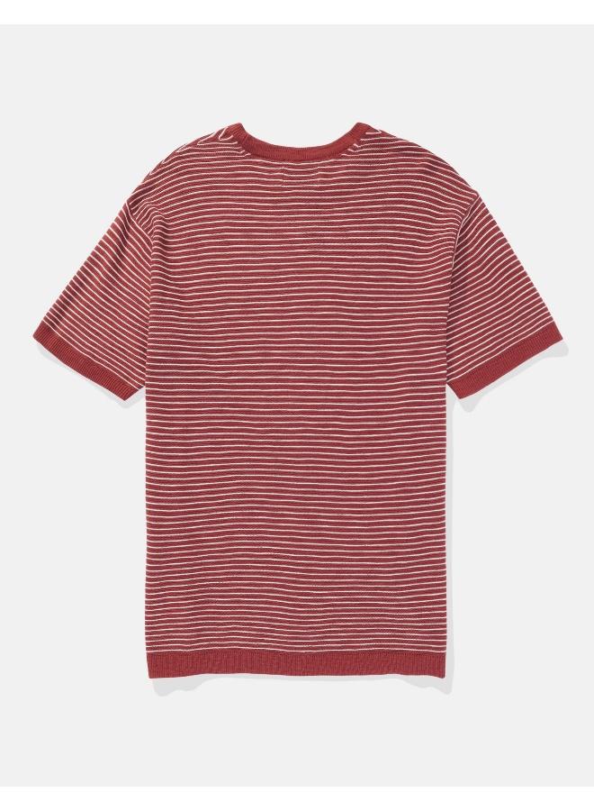 American Eagle Casual Short Sleeve Sweater T-Shirt  - Image 2