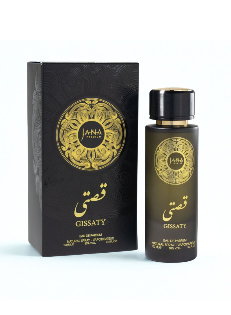 Jana Beauty Gissaty Unisex Oriental Perfume - 100ml Eau De Parfum - Long-Lasting Scent - Image 1
