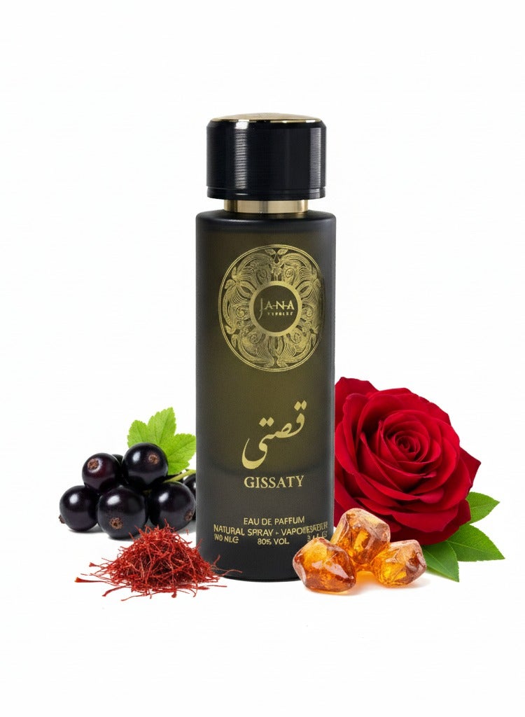 Jana Beauty Gissaty Unisex Oriental Perfume - 100ml Eau De Parfum - Long-Lasting Scent - Image 2