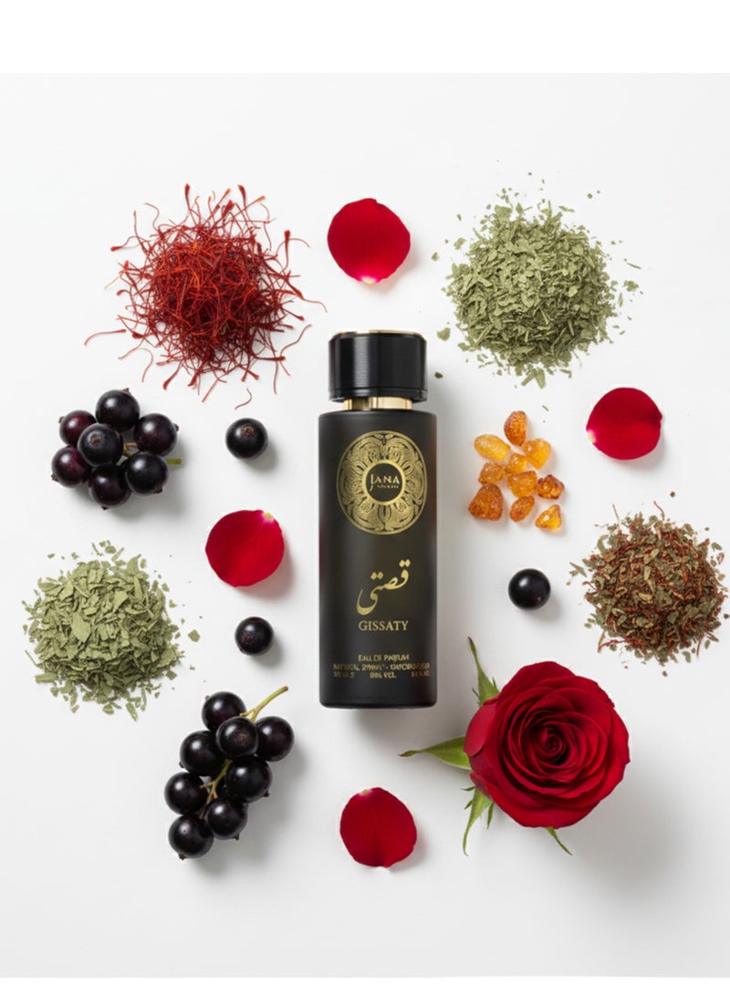 Jana Beauty Gissaty Unisex Oriental Perfume - 100ml Eau De Parfum - Long-Lasting Scent - Image 3