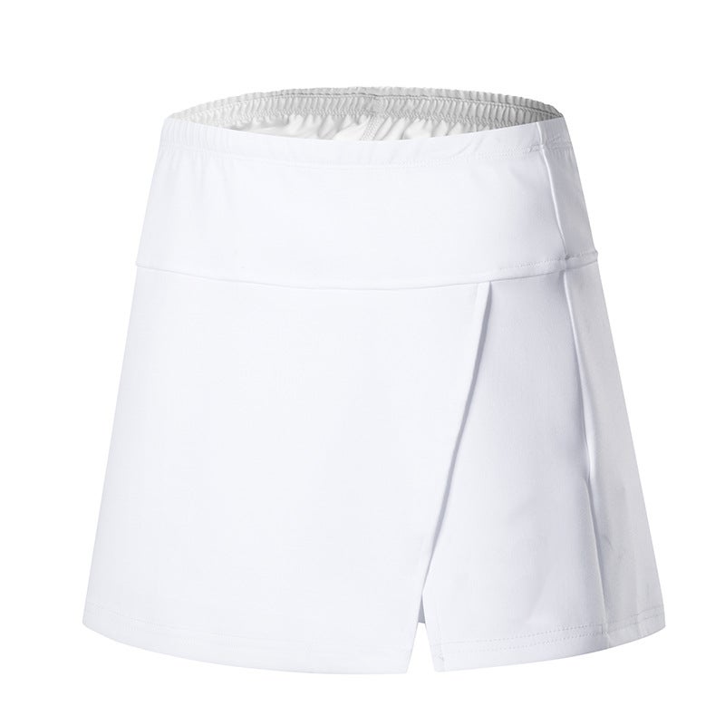 Generic Summer Slim Badminton Dress Set for Women White Pants