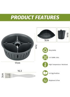 Generic 4 in 1 Egg Boiler Tool for Boiling and Steaming Eggs  - Image 4