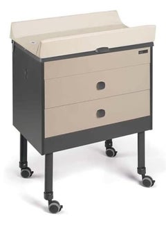 cam 2 In 1 Growi Baby Bath Changing Station With Cabinet From 0 To 11 Kg, Up To 14 Years Of Age, Couch And Table - Beige  - Image 1