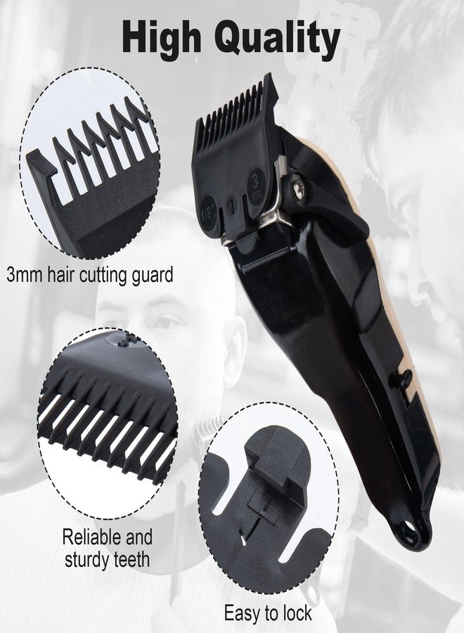 OIIKI 2PCS Hair Cutting Guard Replacements, 1/8" (3.0mm) Combs Guides for Hair Clipper -Black - Image 5