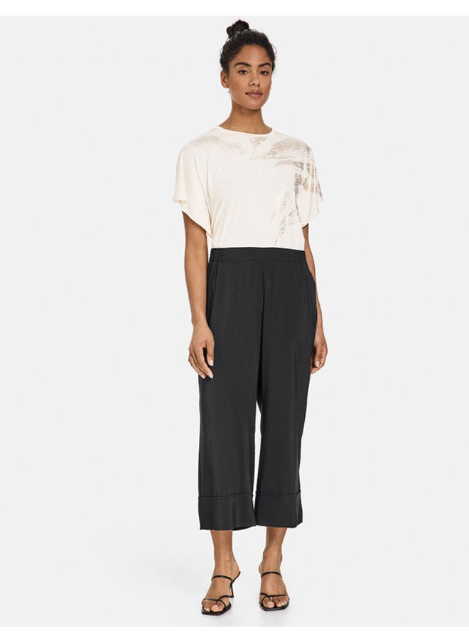 GERRY WEBER Lightweight 3/4-length palazzo trousers  - Image 1