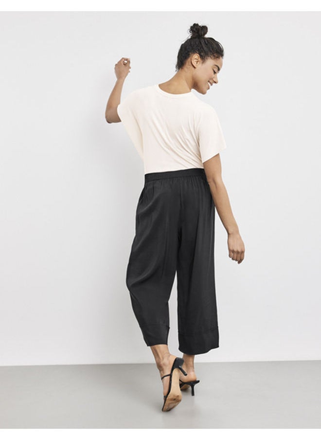GERRY WEBER Lightweight 3/4-length palazzo trousers  - Image 4