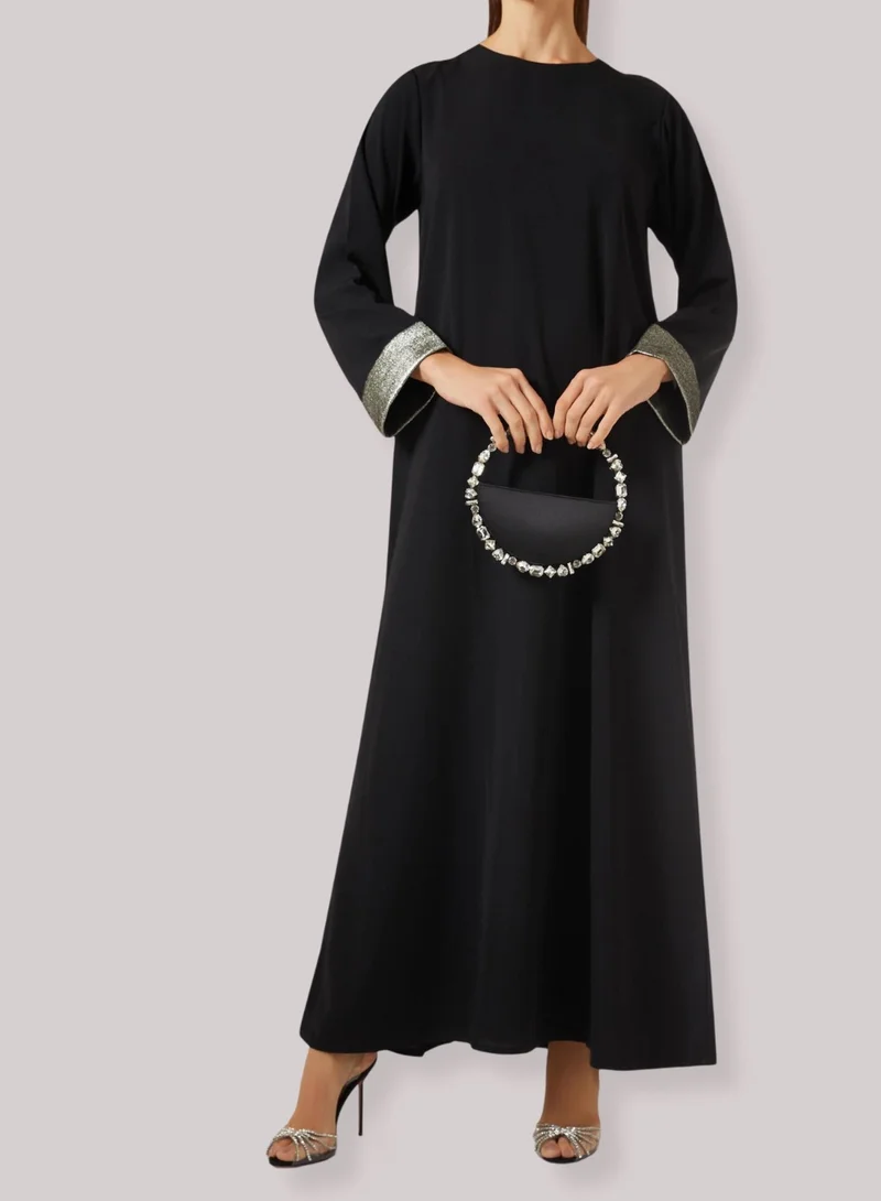 هدية المدينة  كفتان أسود كلاسيكي - HM