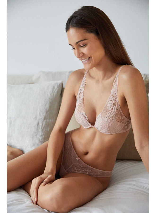 women'secret INTUITIVE Lace halter bra - Image 1
