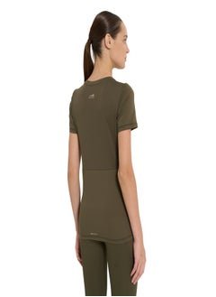 Athlex Women's Military Running T-shirt, Demix, MOVI Cool+ Moisture-Wicking, Mesh Insert for Ventilation, Reflective Details, Comfortable and Stylish for Daily Runs  - Image 3