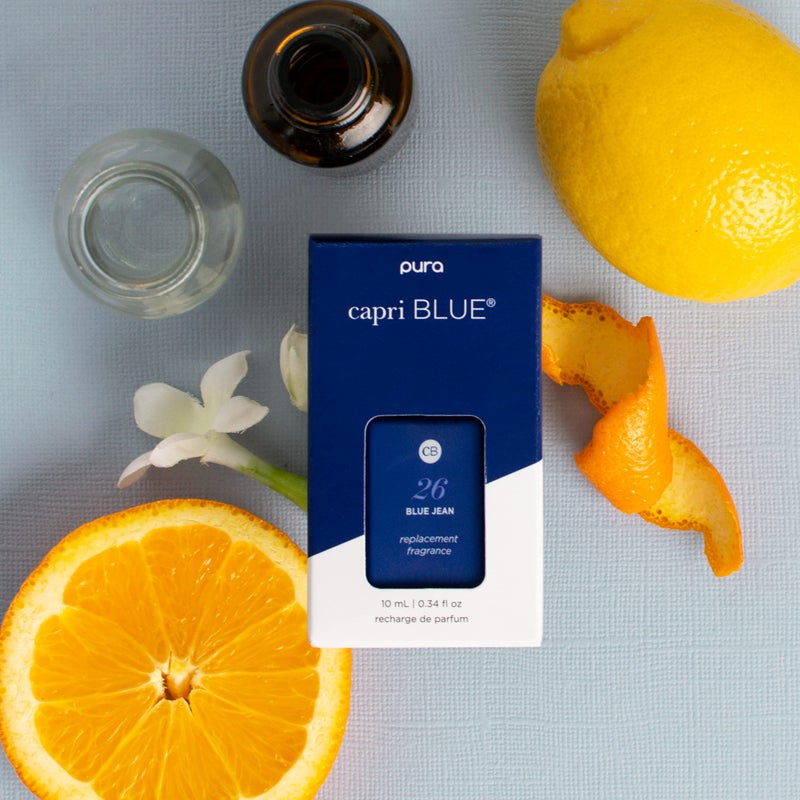 Capri Blue Blue Jean Pura Smart Home Plug-in Diffuser Refills â€“ Capri Blue Pura Refills â€“ Pura Diffuser Refills with a Linen Scent â€“ Long-Lasting Aromatherapy Diffuser Refills (Pack of 2) - Image 3
