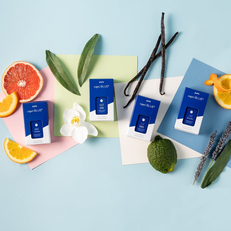Capri Blue Blue Jean Pura Smart Home Plug-in Diffuser Refills â€“ Capri Blue Pura Refills â€“ Pura Diffuser Refills with a Linen Scent â€“ Long-Lasting Aromatherapy Diffuser Refills (Pack of 2) - Image 5