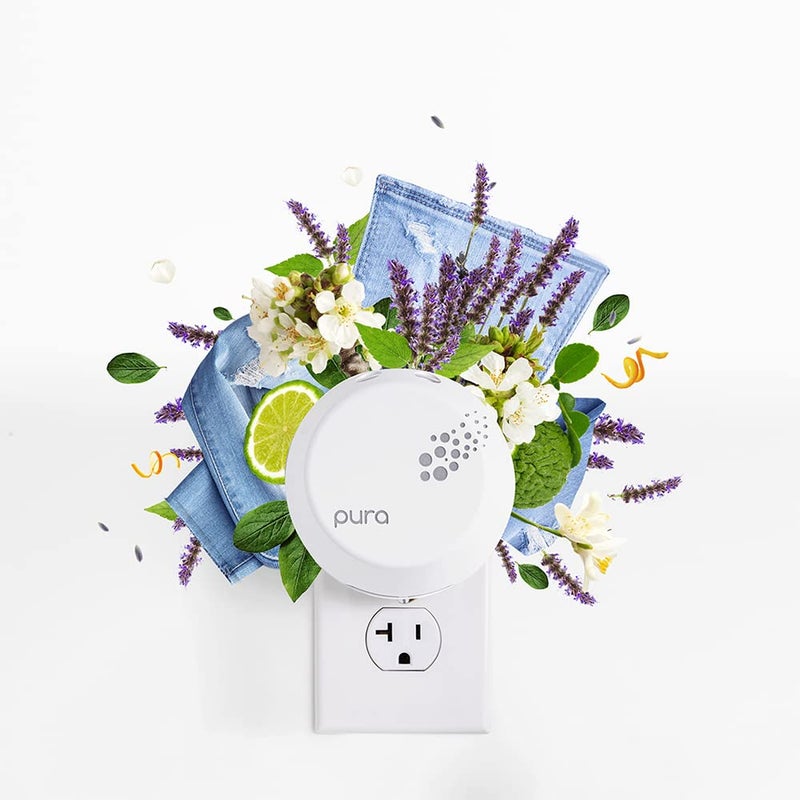 Capri Blue Blue Jean Pura Smart Home Plug-in Diffuser Refills â€“ Capri Blue Pura Refills â€“ Pura Diffuser Refills with a Linen Scent â€“ Long-Lasting Aromatherapy Diffuser Refills (Pack of 2) - Image 4