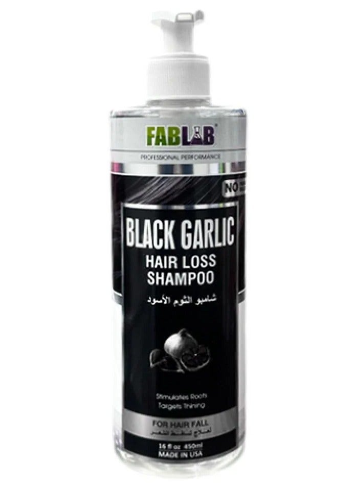 فاب لاب شامبو الثوم الاسود 450 مل