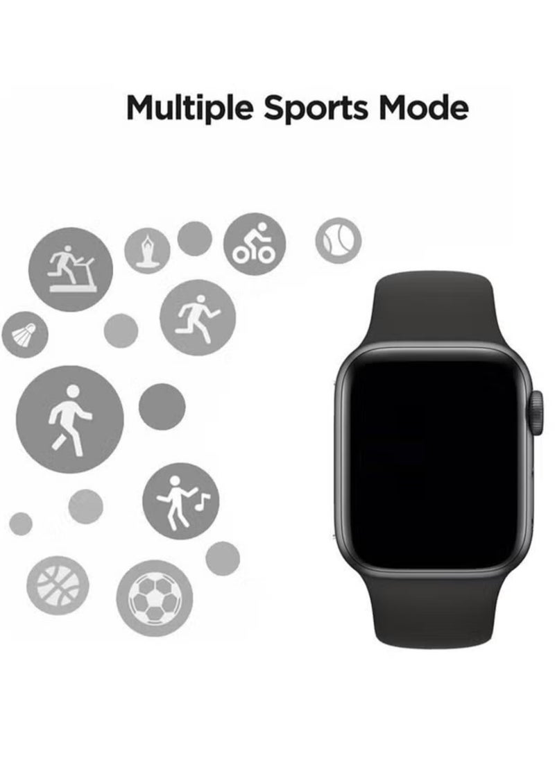 Generic - Gold Ultra 4G Smart Watch - 2.2 Inch HD Display, SIM Capability, and Three Interchangeable Straps - Image 1