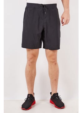 Reebok Men Regular Fit Training Shorts, Black  - Image 1