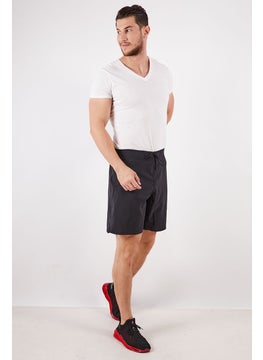 Reebok Men Regular Fit Training Shorts, Black  - Image 4