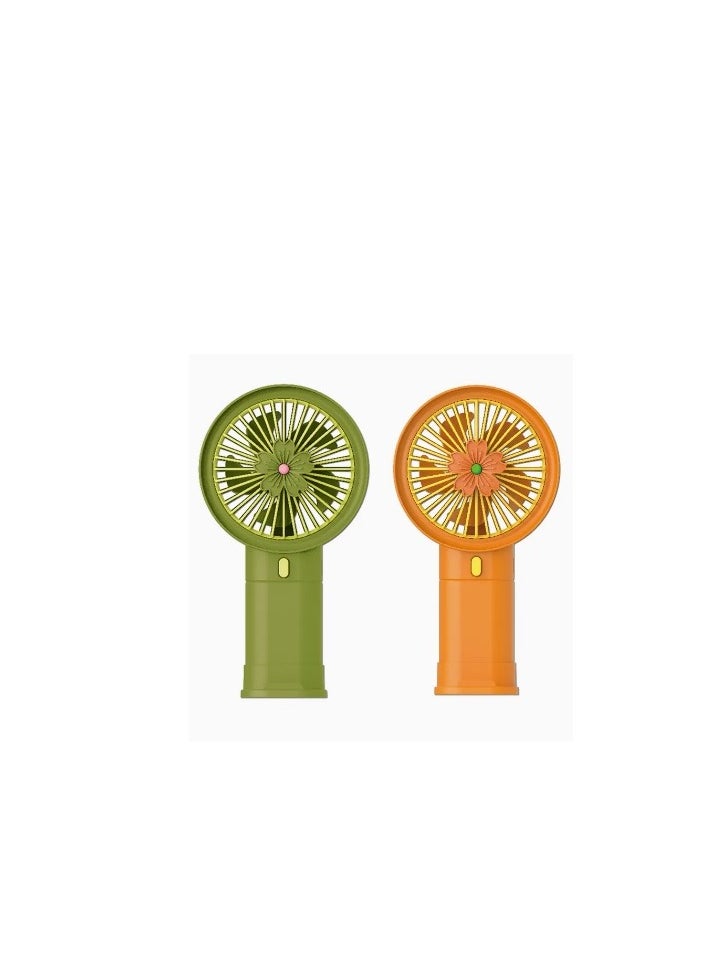 Generic - Mini Handheld Fan with Cool Design - Rechargeable - Image 1