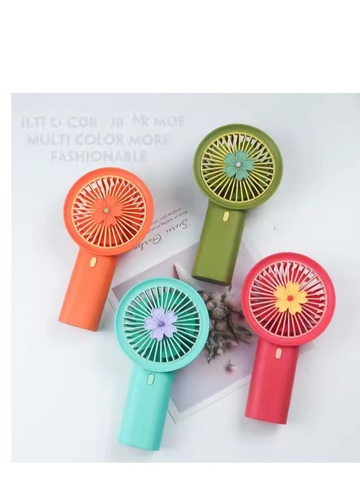 Generic - Mini Handheld Fan with Cool Design - Rechargeable - Image 1