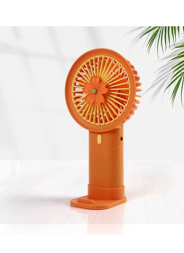 Generic - Mini Handheld Fan with Cool Design - Rechargeable - Image 1