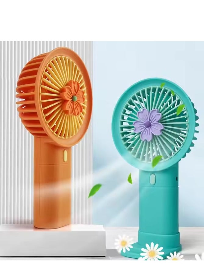 Generic - Mini Handheld Fan with Cool Design - Rechargeable - Image 1