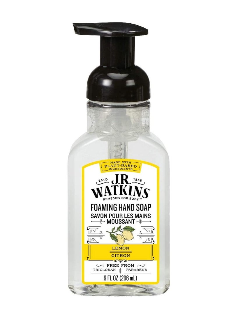 J.R.WATKINS Hand soap with lemon scent 
