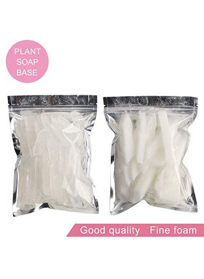 kavya Organic Soap Goat Milk Diy Hand Making Melts Soap Raw Material And Go To Blackhead Cleansing Transparent Soap Base Plant Soap Bases (500 G Goat Milk And 500 G Transparent)  - Image 3