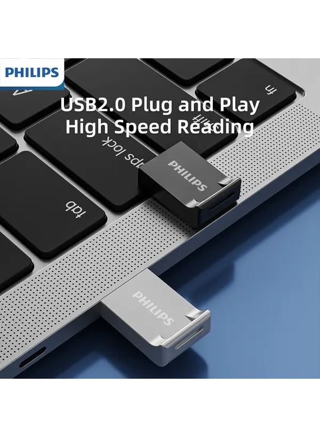 Philips 64GB Gray USB Flash Drive Plug and Play Storage for PC Mac Android iOS - Image 4