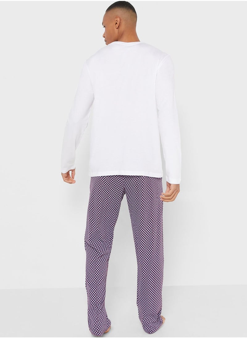 TOMMY JEANS - Essential Pyjama Set - Image 1