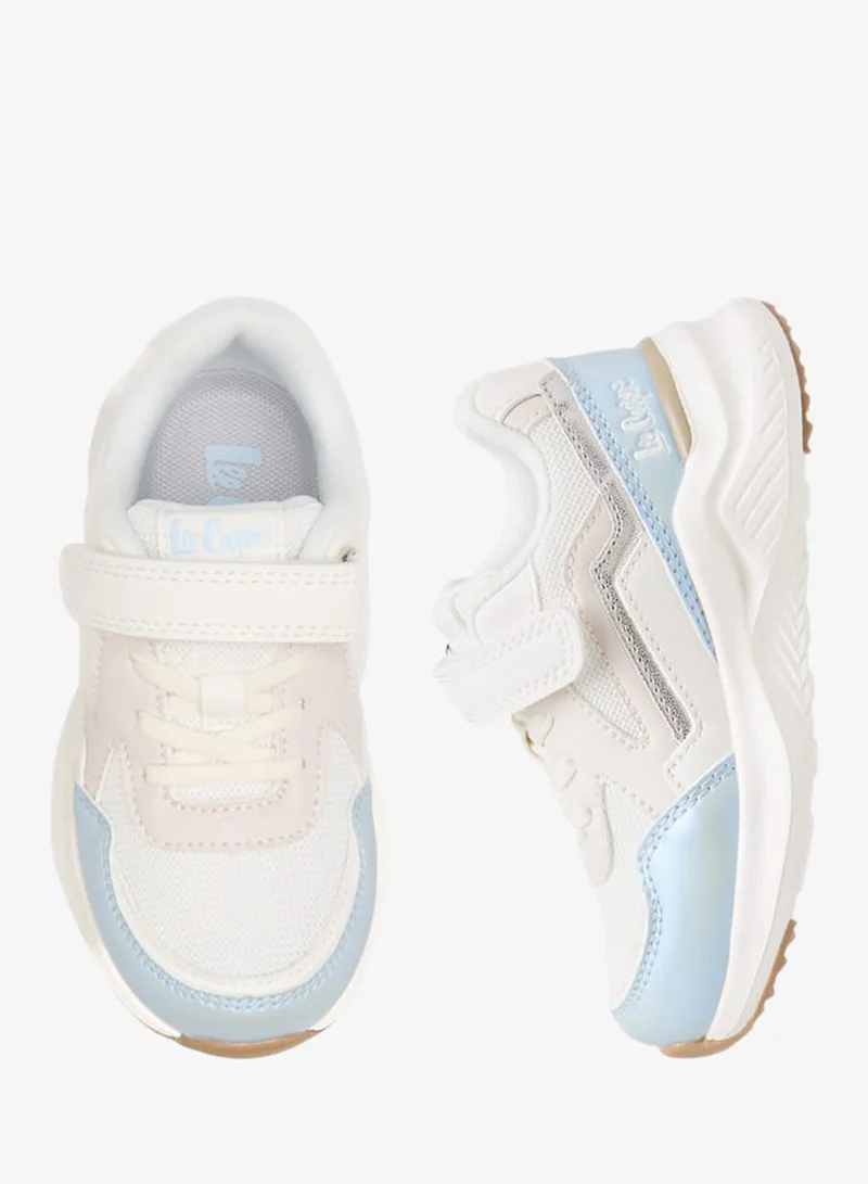 لي كوبر سنيكرز بناتي بألواح وإغلاق بشريط لاصق