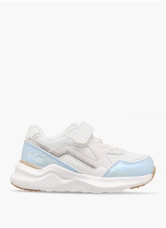 Lee Cooper Girls' Panelled Sneakers with Hook and Loop Closure  - Image 3
