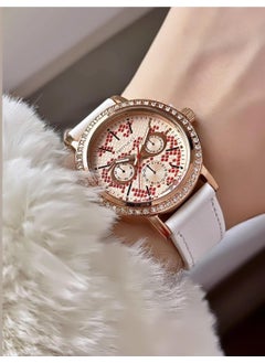 Ferrucci women's Leather Band Wristwatch  - Image 1