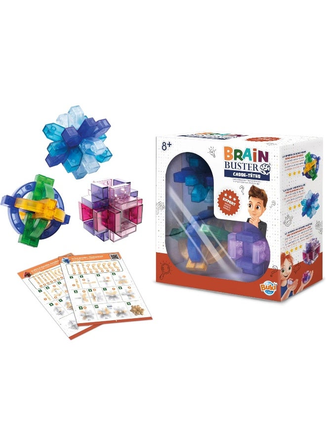 Buki France BUKI France Brain Buster Expert Level Chinese Puzzles (Pack of 3)  - Image 2