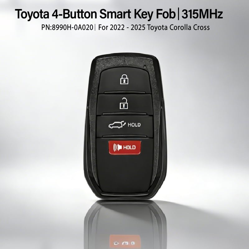 Keylessbest Replacement for 2022 2023 2024 2025 Smart Proximity Toyota Corolla Cross GNE 2314512561 Board Key Fob Remote Control HYQ14FBW 4 Buttons 315MHz - Image 3