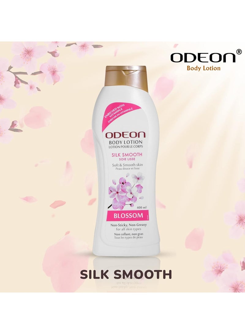 Odeon Body Lotion 400ml (Blossom) - Image 4