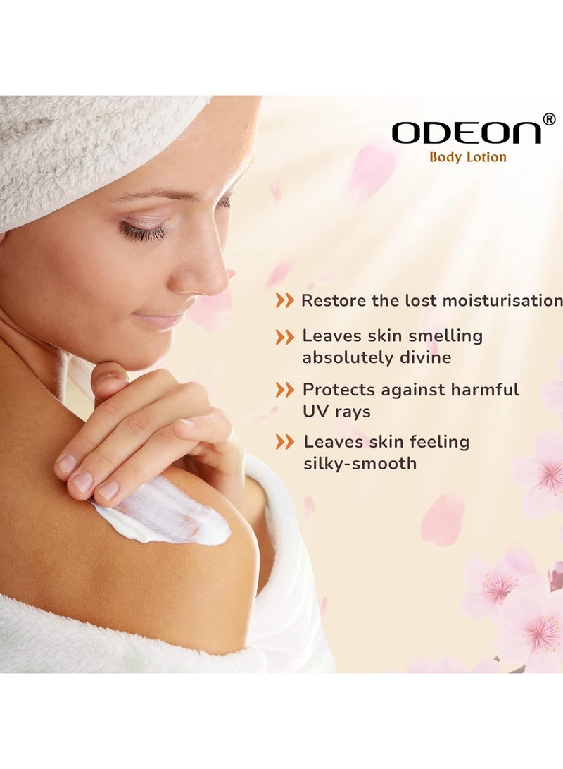 Odeon Body Lotion 400ml (Blossom) - Image 2