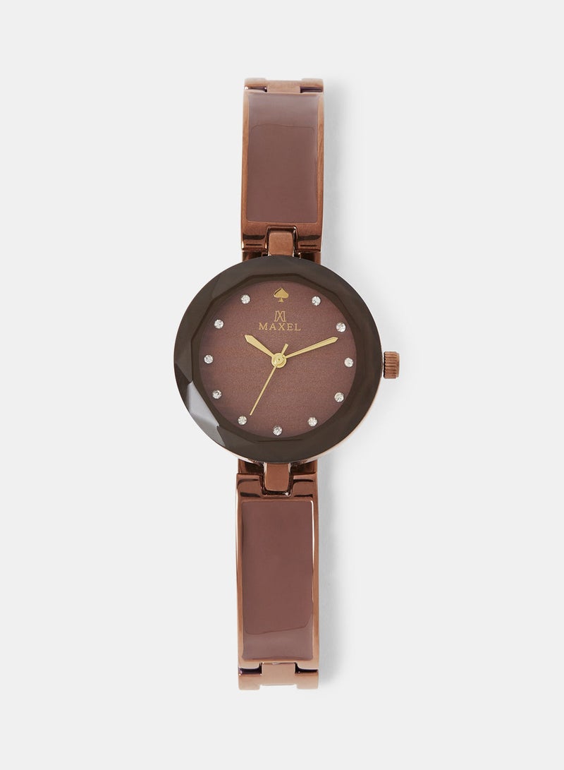 Maxel ساعة يد أنالوج نسائية فيوجن MX201 - 28 مم - Image 1
