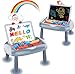 MAYESAR Magnetic Board for Kids 12 Year Old Boy Gifts with Magnetic Letters and Numbers Toddler Easel for Boy Birthday Christmas Gift Blue - Image 4