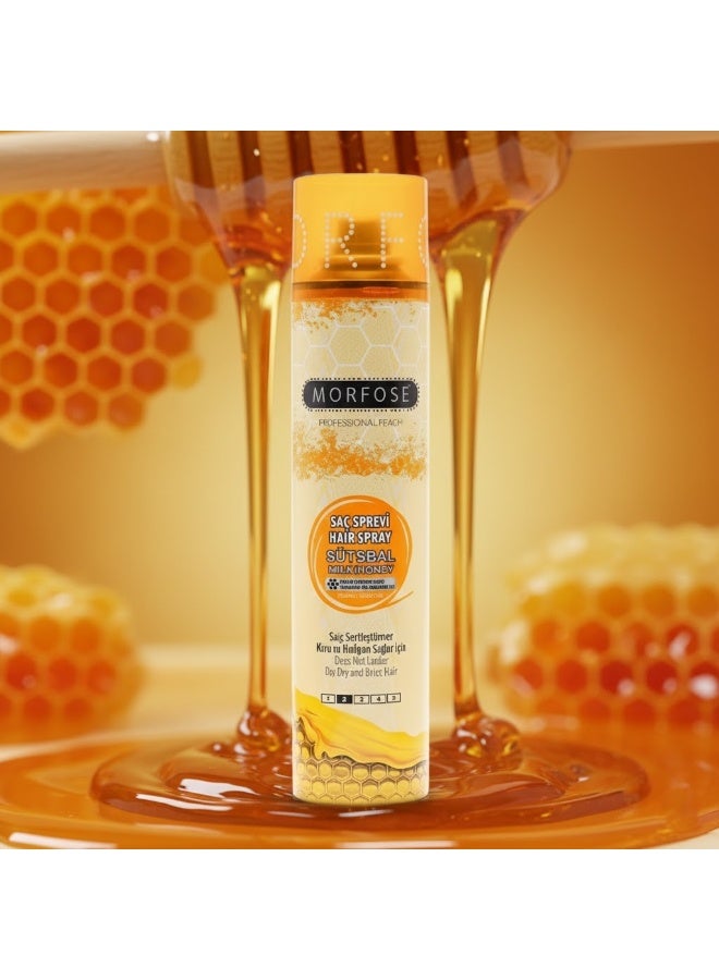 مورفوز رذاذ الشعر مورتفوز بالحليب والعسل 250 مل - ترطيب وتغذية مكثفة - Image 4