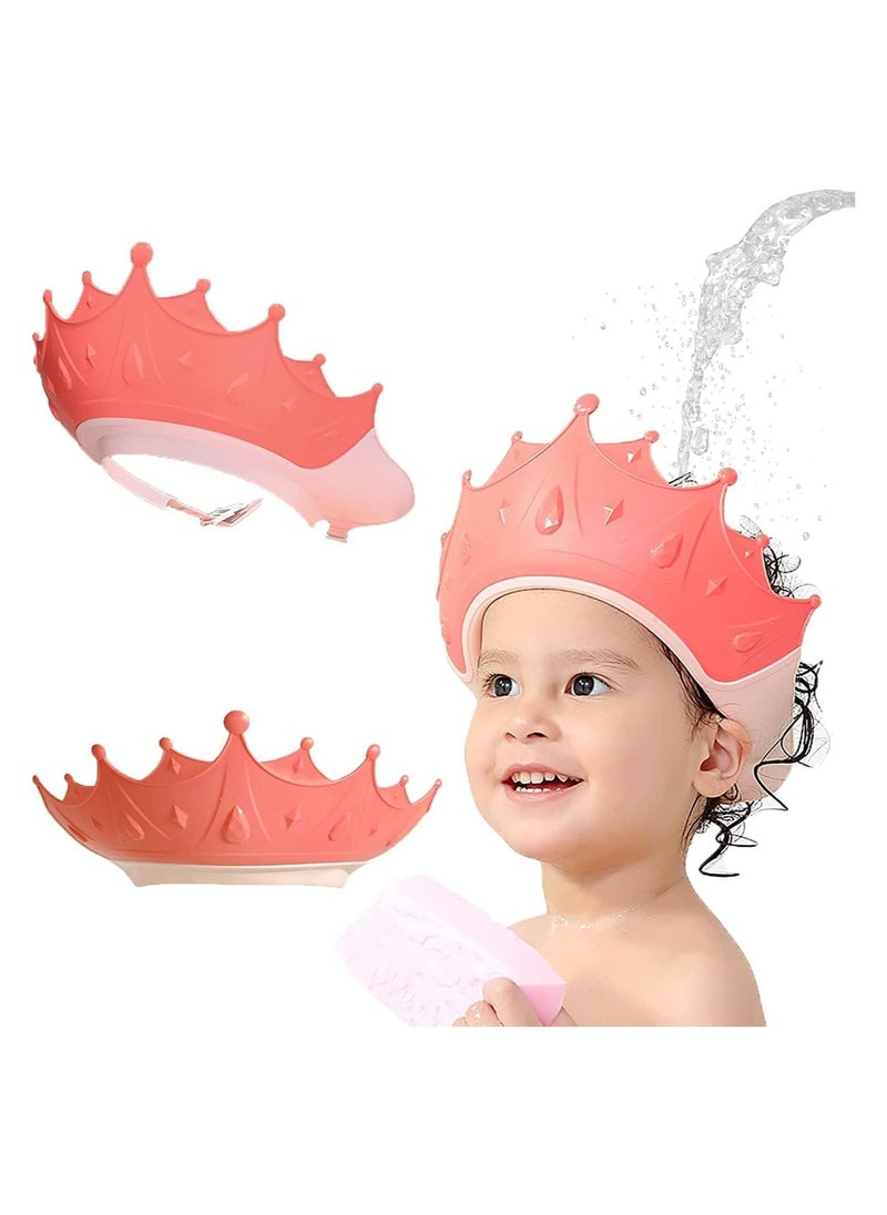 RATSAW - Baby Shower Caps Adjustable Crown for Kid’s Hair Shelter the Baby's Eyes Ears and Cheeks in Bathroom - Image 1
