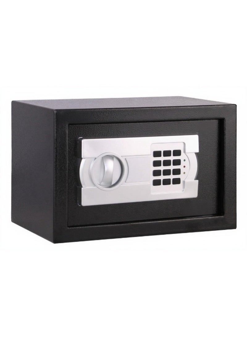 SAFE Small Safe Box with Digital Keypad and Key Lock for Home Office Personal Use-20EG (20x31x20cm) White