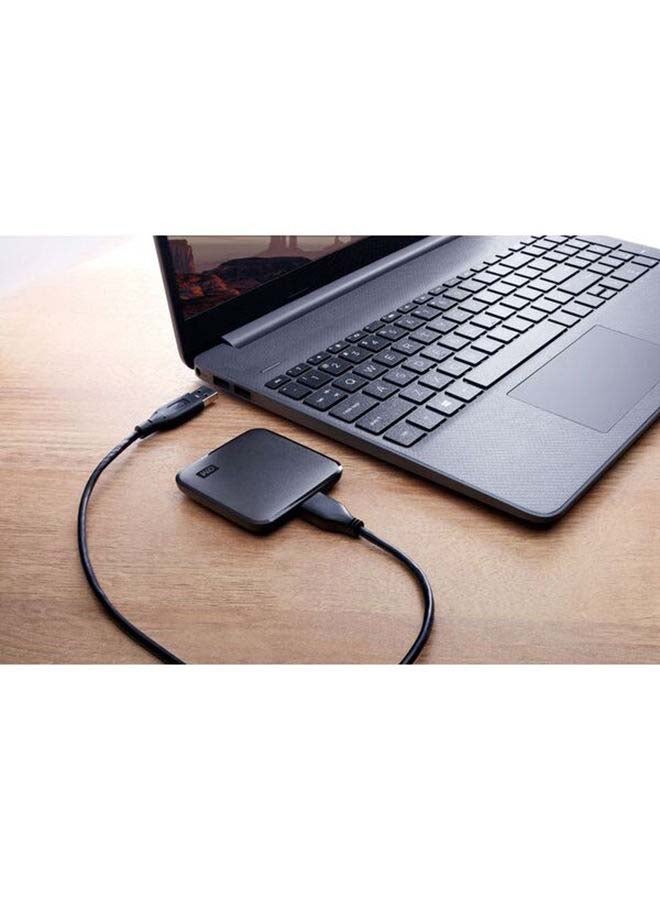 دبليو دي محرك أقراص SSD من اليمنتس SE سعة 480 جيجابايت - محرك أقراص SSD خارجي بسرعة قراءة تصل إلى 400 ميجابايت/ ثانية، مع مقاومة السقوط على مسافة 2 متر 480 GB - Image 4
