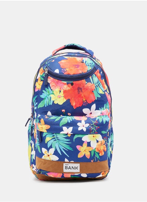 Floral Print Backpack
