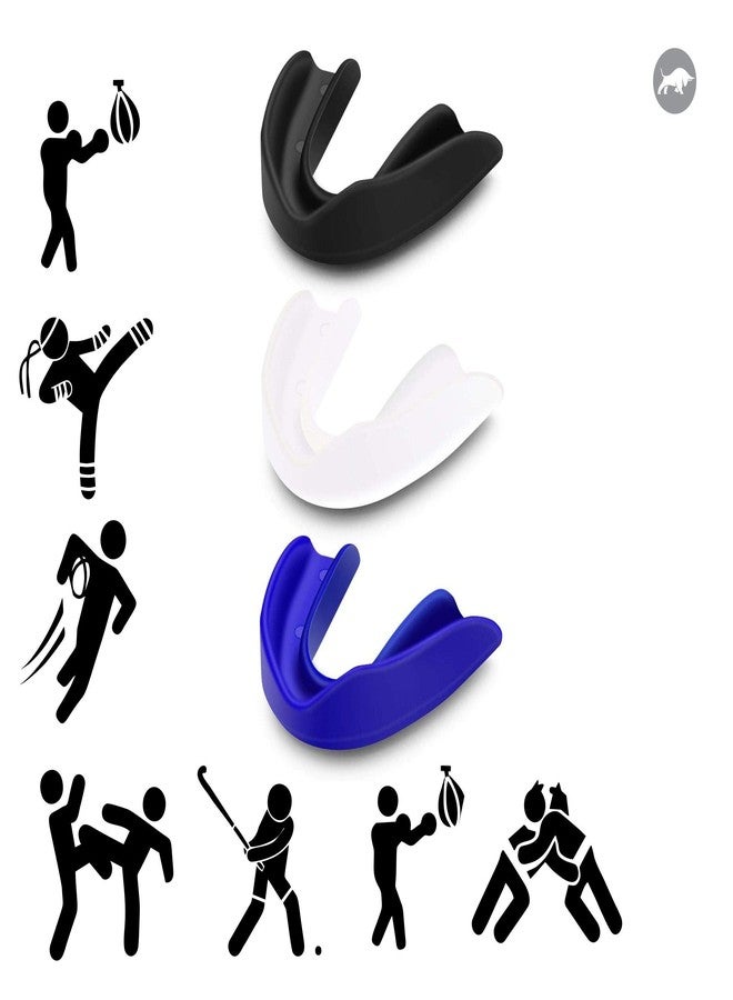 DRANGE 3 - Pack Mouth Guard/Gum Shield - for Boxing, MMA, Rugby, Muay Thai, Hockey, Judo, Karate Martial Arts and All Contact Sports - Image 1